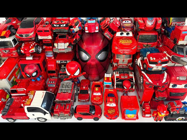 Ultimate Red Color Vehicle Transformers Carbot Tobot Miniforce - Transformation Robot Superhero Toys