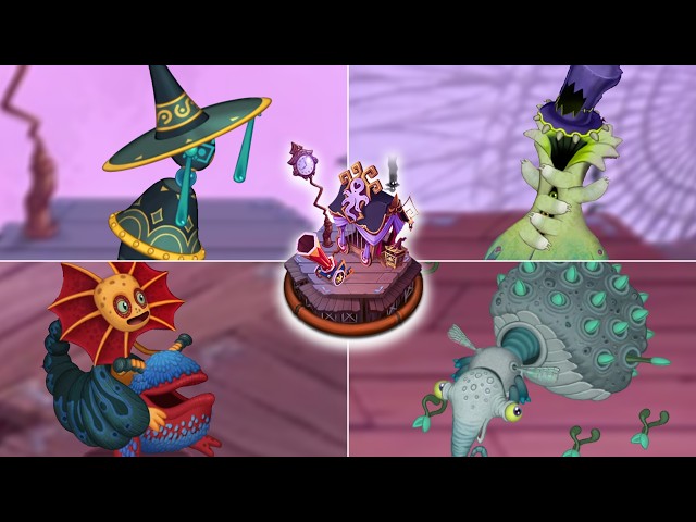 Major Paironormal Carnival Wave 5 - All Monsters Sounds & Animations (My Singing Monsters)