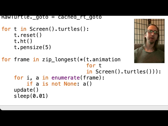 Python Turtle Module, clip 6