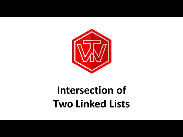 Intersection of Two Linked Lists | LeetCode 160 | Amazon Coding Interview Tutorial