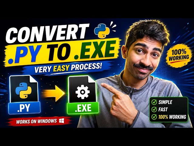 Python To EXE ( Change .py to EXE )