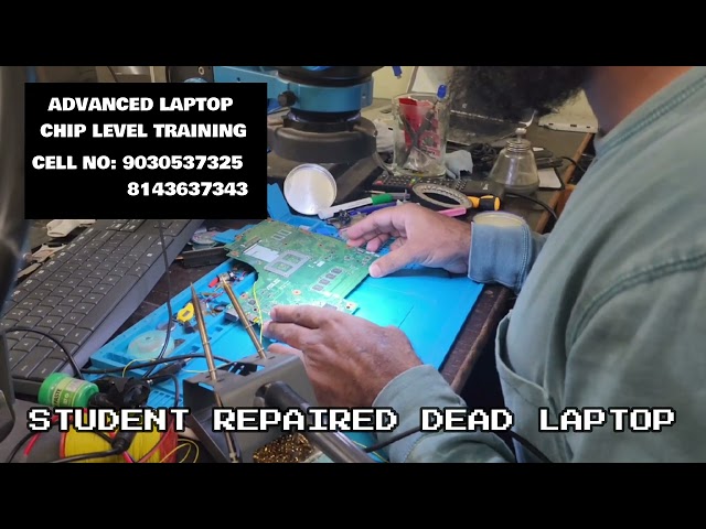 Laptop Repairing course; Advanced laptop chip level training; Best institute for Laptop chip level