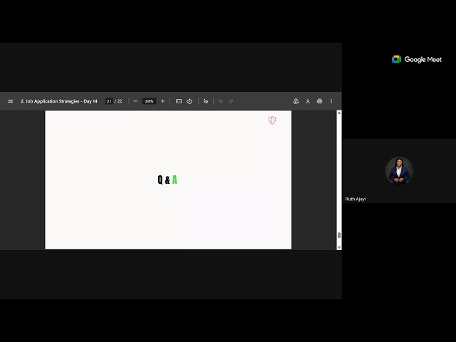 Job Application Strategies