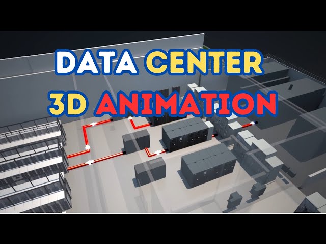Data Center Animation | Cooling 3D Visualization | OnRamp | Data Center Visualization