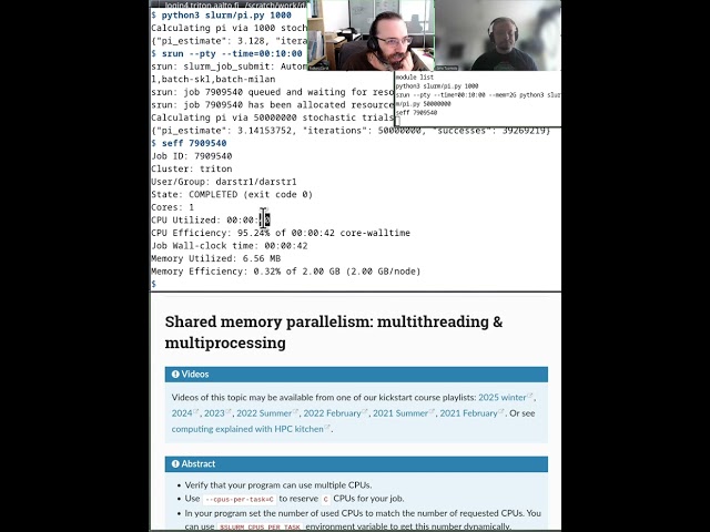 2.7 Different methods of parallel computing - HPC/SciComp Kickstart summer 2025