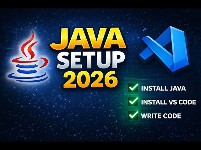 How to Run Java in VS Code  Java Installation Guide for Beginners: VS Code Setup (Complete Tutorial)