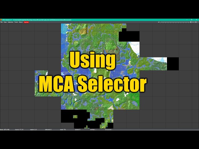 How I Trim Chunks in Minecraft (MCA Selector)