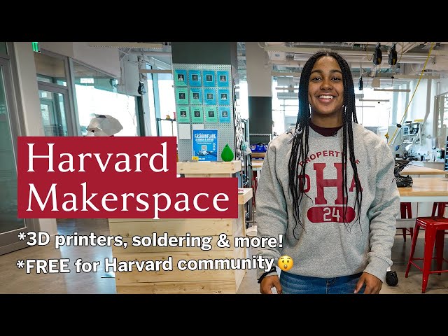 Harvard Makerspace Tour | REEF Makerspace in the Science and Engineering Complex