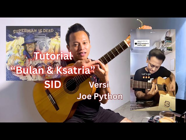 TUTORIAL BULAN & KSATRIA SID VERSI JOE PYTHON