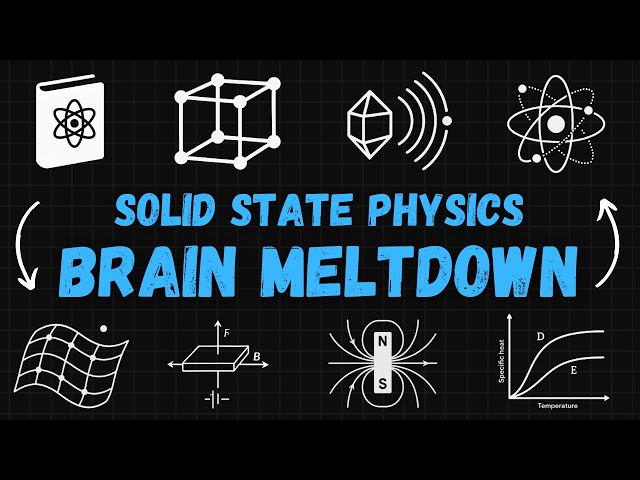 3 Hours of Solid State Physics to Fall Asleep To