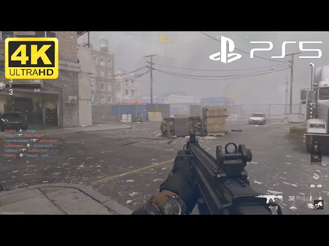 Call of Duty: Modern Warfare 3 Multiplayer (Skidrow Map) | PS5 Gameplay (4K 60FPS)