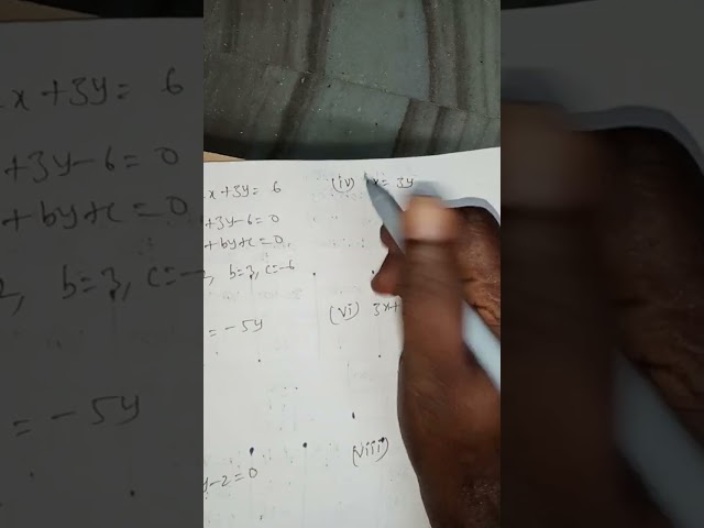 Class 9th maths chapter 4 linear equations in two variables exercise 4.1 problems 1 and 2