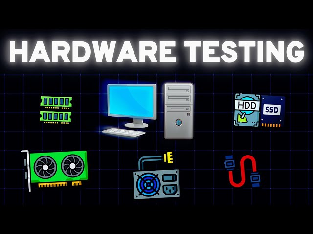 How to do Proper Hardware Diagnostic Tests on PC Hardware (RAM/HDD/SSD/GPU)