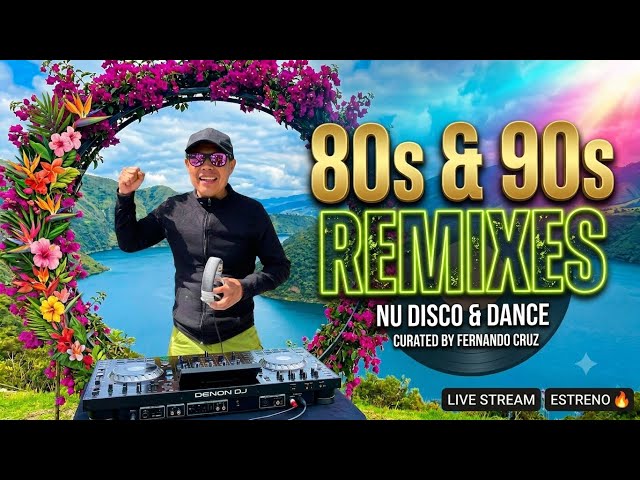 MIX RETRO REMIXES 80s & 90s 🎧 Clásicos Bailables (Nu Disco & Dance)