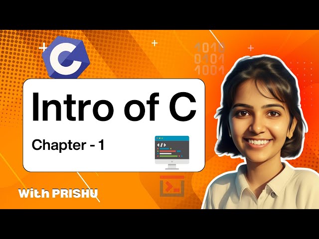 1. Introduction to C Programming👨‍💻 | Happy Coding with PRISHU