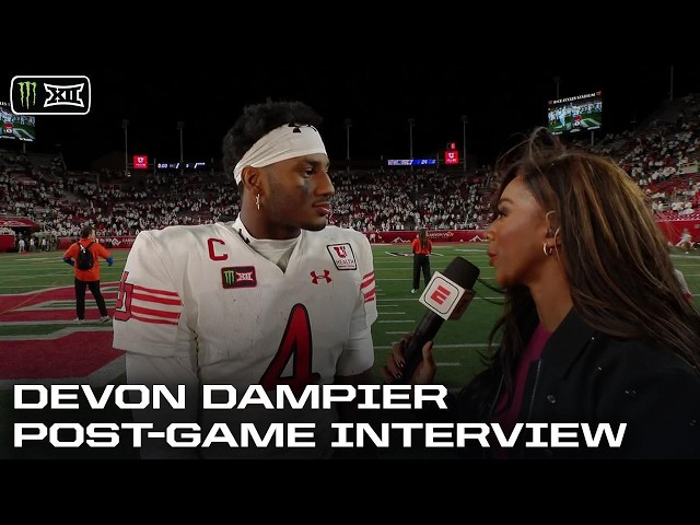 Devon Dampier Post-Game Interview after Week 6 Win | 2026 Monster Energy Big 12 Football