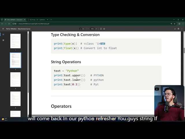 String and string methods 