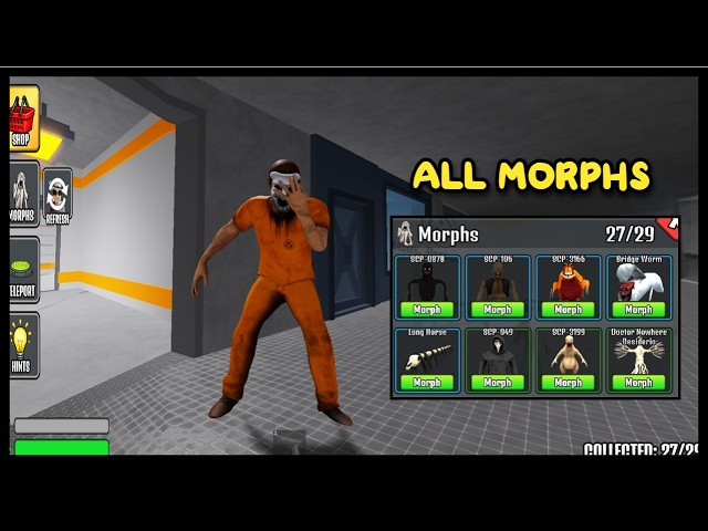 How to get All Morphs in SCP MORPH (Roblox)