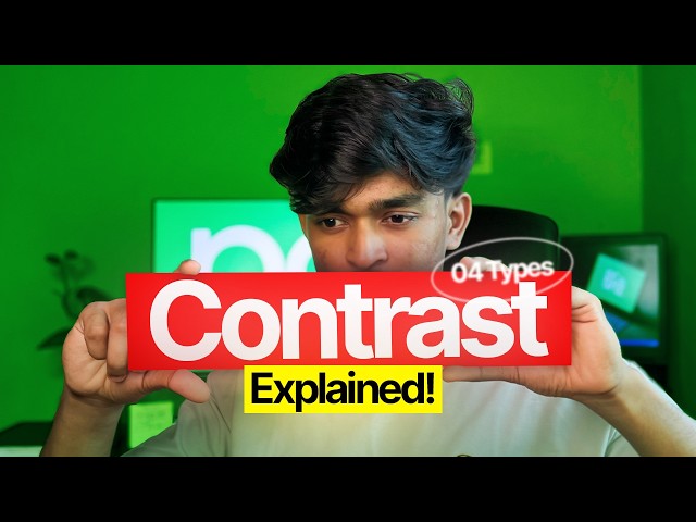Contrast Explained in 20 Minutes | Graphic Designing Malayalam | #EP05 | Ameen PC