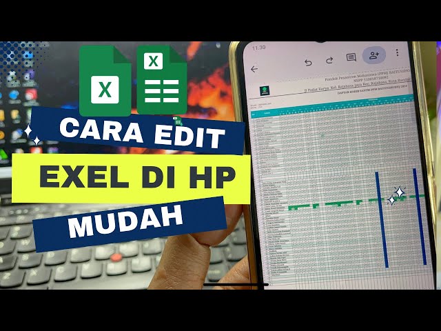Cara Mudah Edit Excel di HP Android Terbaru 2025 | Tanpa Laptop & 100% Berhasil!