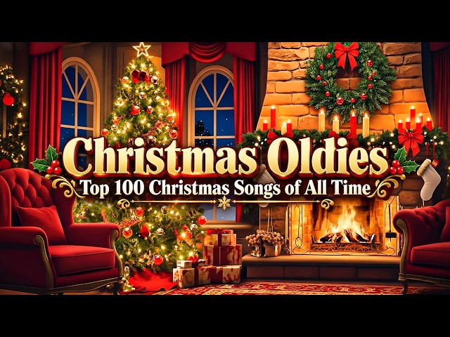 Oldies Christmas Music 🎁 100 Greatest Hits for a Peaceful Holiday 🎄 Bing Crosby, Frank Sinatra ,