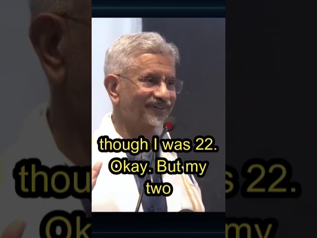 S Jaishankar reveals what he was asked in his UPSC interview
