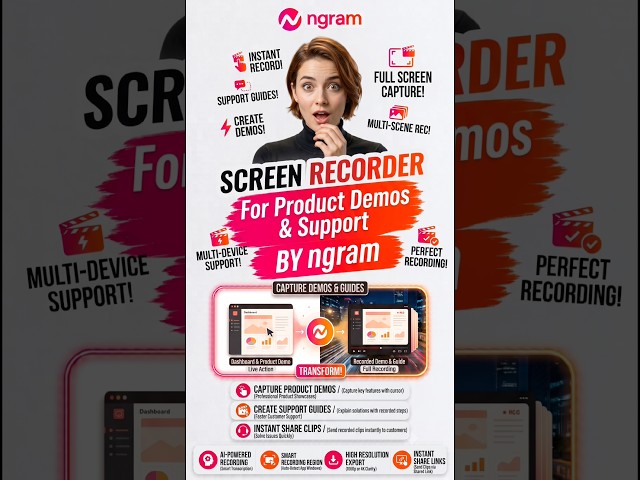 AI Screen Recorder | Record Product Demos & Tutorials | #screenrecorder #saasmarketing #productdemo