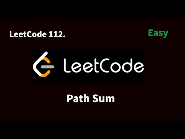 112. Path Sum || LeetCode ||C++ || DailyChallenge
