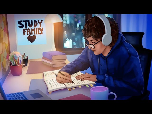 24/7 Study Ambience Live | Desk + LoFi | Chill + Focus