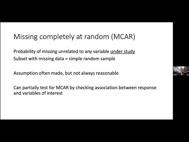 RLS 2021 - Introduction to Missing Data in Clinical Research