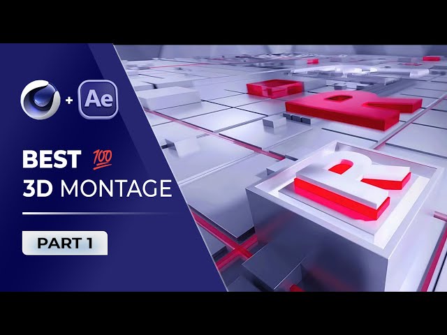 How to Create a Stunning 3D News Montage Animation | Cinema 4D Broadcast Tutorial | Part 1