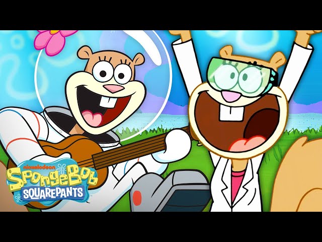 Sandy Being Sandy for 2024 Seconds Straight 🐿️ | SpongeBob