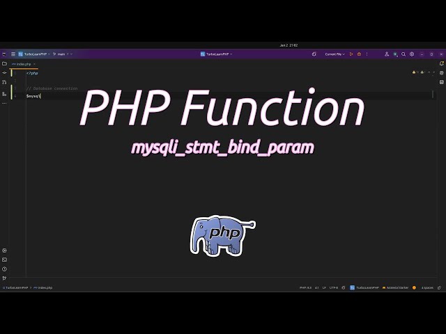 Why should I use mysqli_stmt_bind_param()? Unlock mysqli_stmt_bind_param() #secrets in PHP!