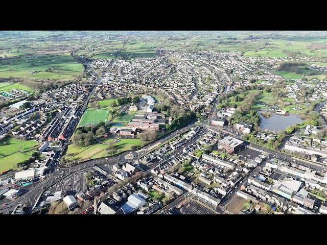 Ballymena from above