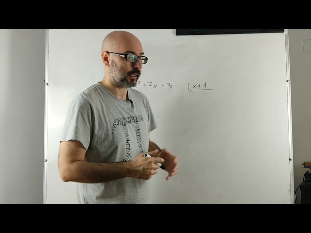 Teorema del resto y del factor  Introducción