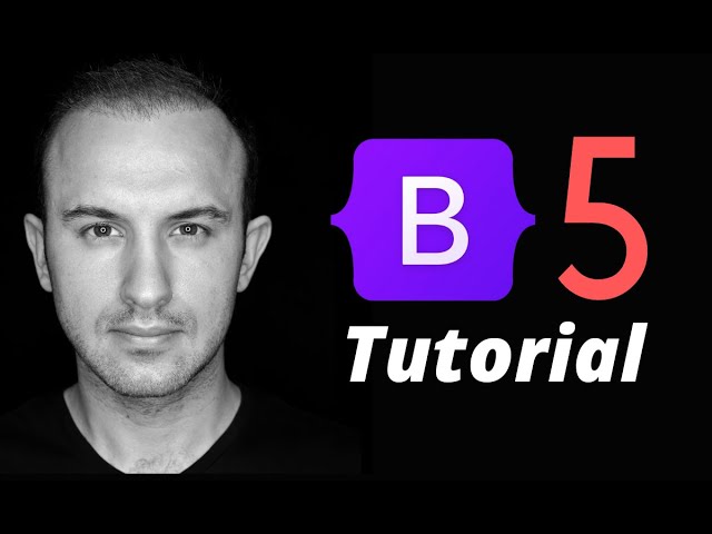 Bootstrap 5 tutorial - crash course for beginners in 1.5H