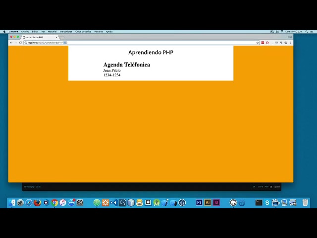 20  Funciones con argumentos en PHP