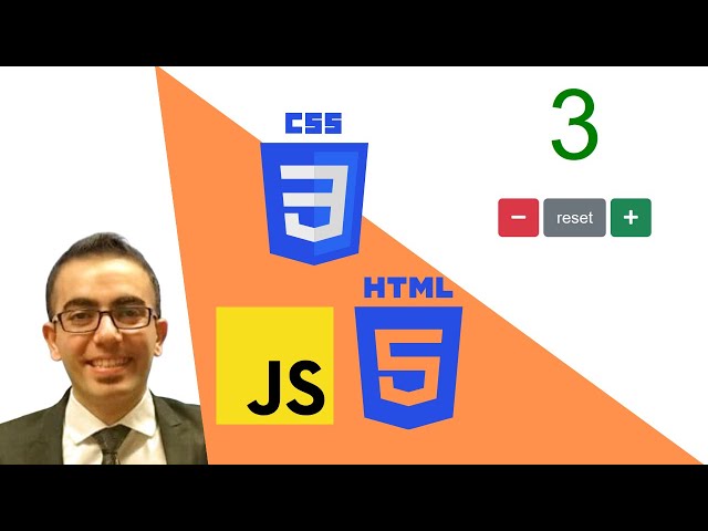 JavaScript Project - Counter project using HTML, CSS and JS
