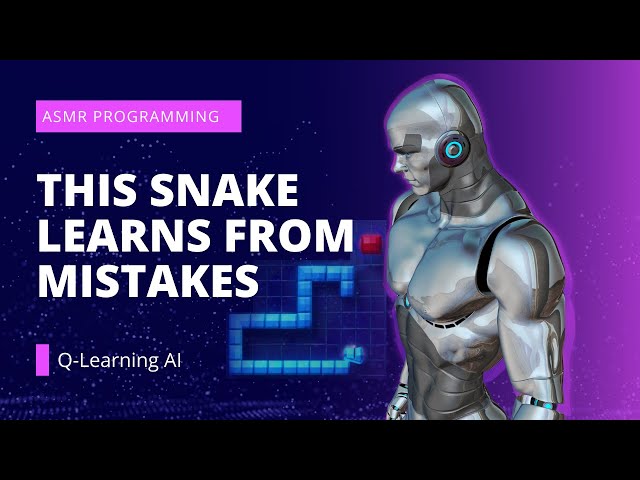 Can You Build a Snake AI? | ASMR Programming (Q-Learning)