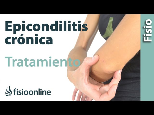 ¿Cómo tratar las tendinitis de codo rebeldes o crónicas? Epicondilitis o codo de tenista