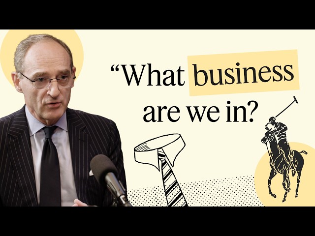 Patrice Louvet de Ralph Lauren sobre la magia, la lógica y saber decir "no" | The CEO Signal