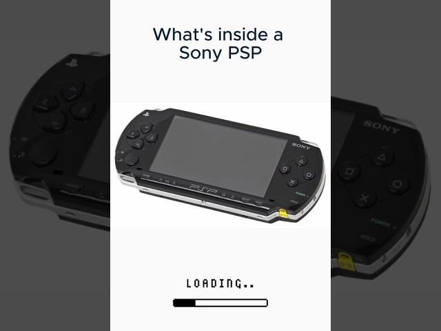 What's inside a Sony PSP? #sonypsp #psp #gameconsole