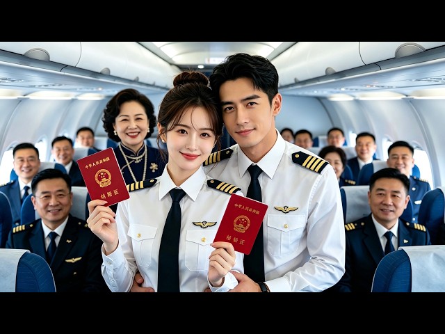 La piloto se casa rápido, su marido es el heredero de la aviación