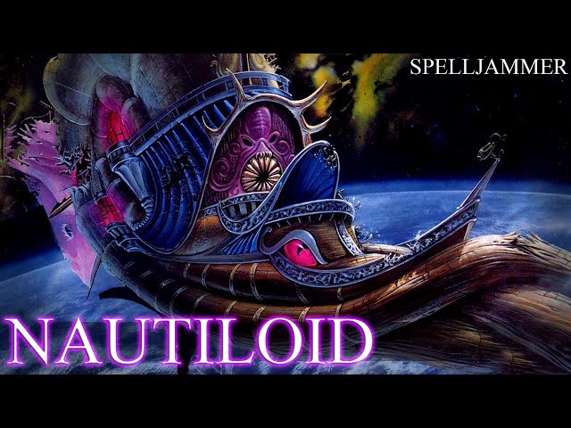 The Mind Flayer Nautiloid (Spelljammer Lore)