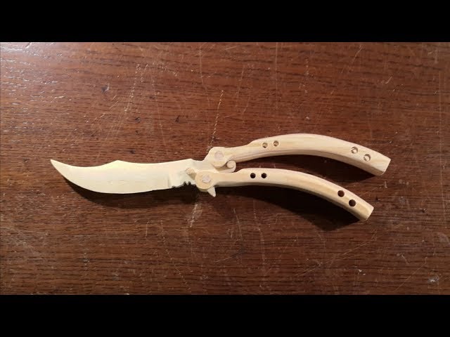 How to make the CS:GO butterfly knife! - Free templates