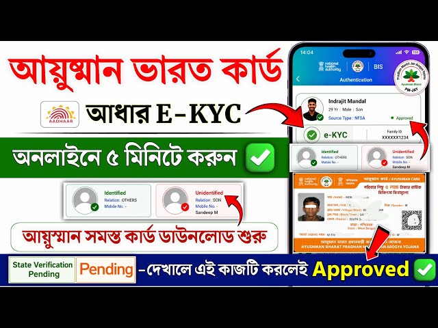 Ayushman Bharat Card e-KYC Online 2026 | How to do Ayushman Bharat KYC | Ayushman Card Download