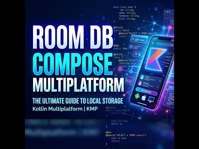 Room Database in Compose Multiplatform: Complete CRUD Tutorial (iOS & Android)