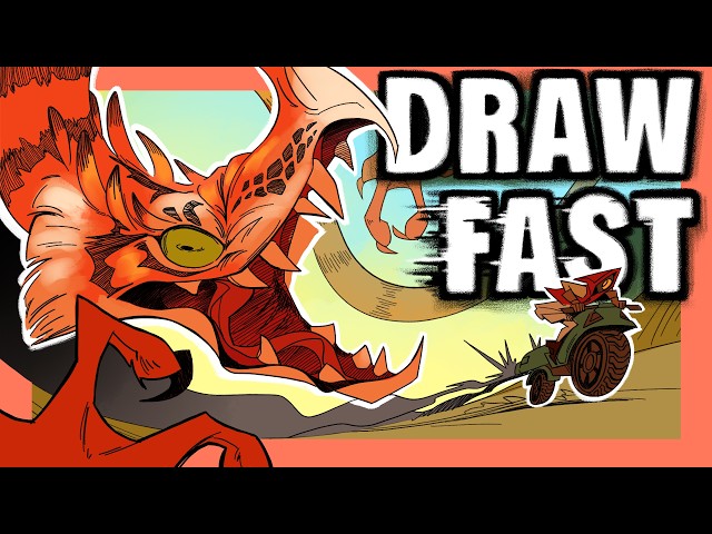 Speed up your drawing process! │7 methods & tricks