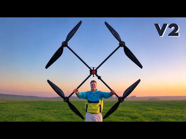 How I Built the Most Efficient Drone Ever Made