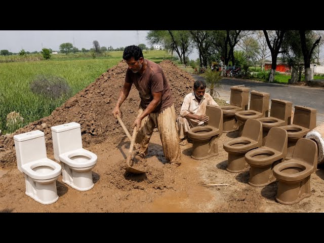 How Toilet Bowls Are Made | Amazing Toilet Bowl Manufacturing Process in Pakistan